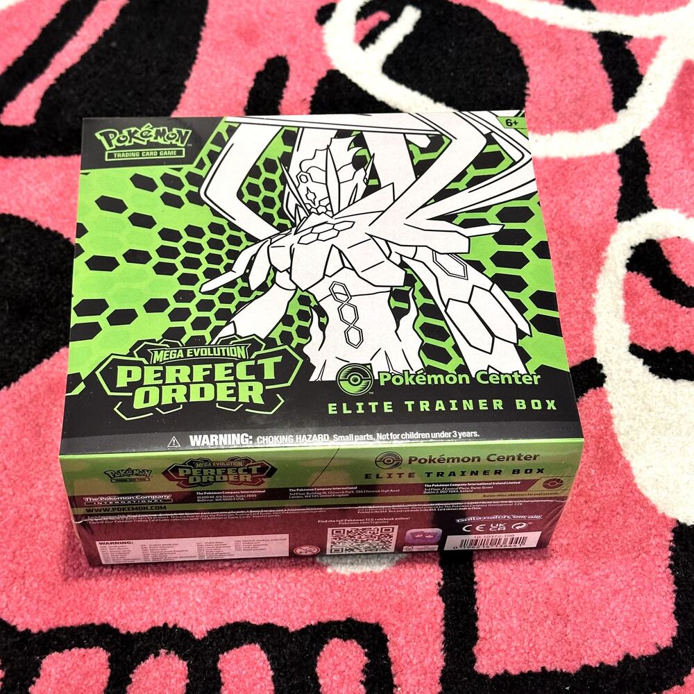 Pokémon Center Perfect Order Elite Trainer Box – Sealed – As Pictured